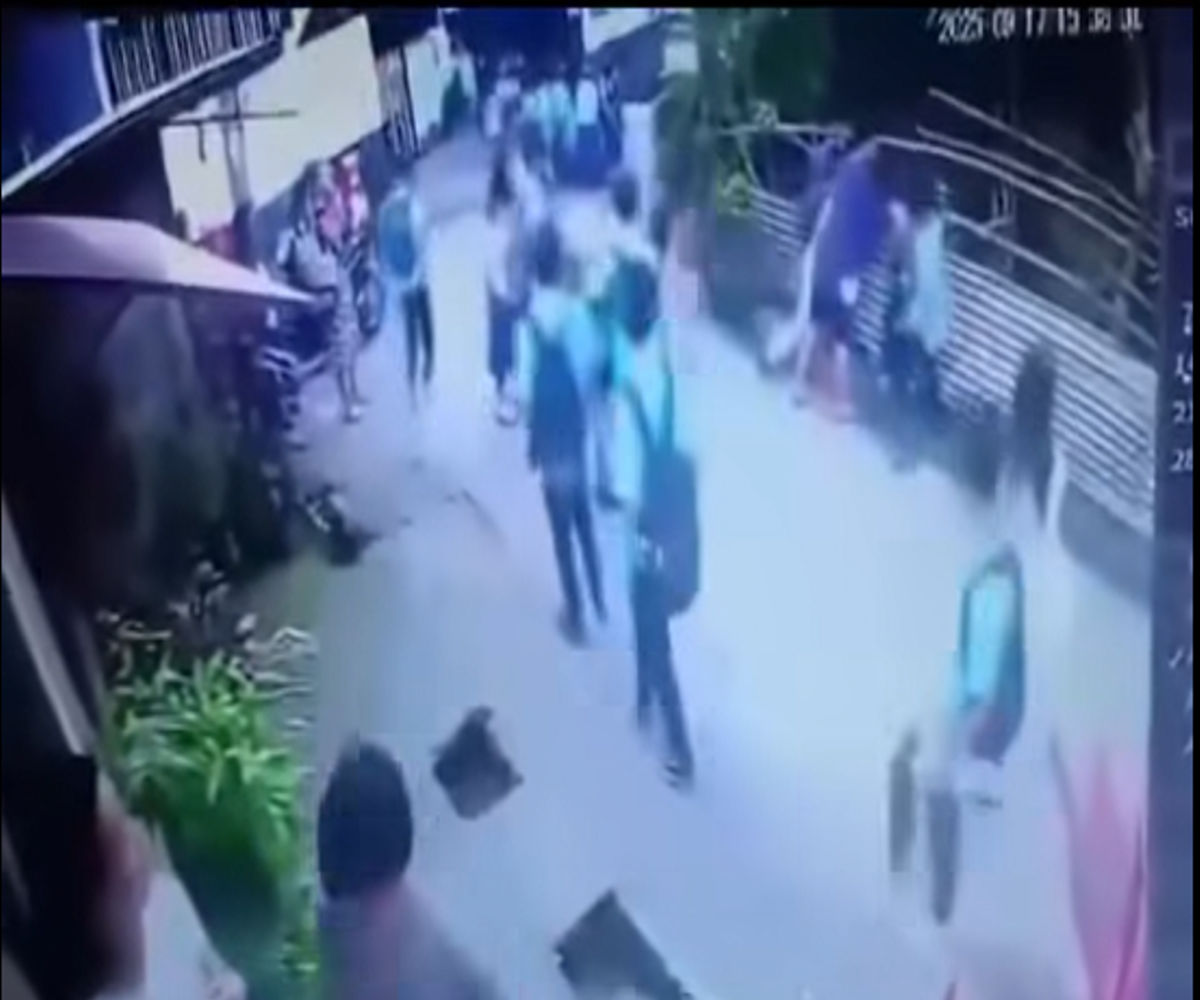 Sapul sa CCTV: Grade 8 na estudyante, kinuyog ng 5 kabataan sa Atimonan, Quezon